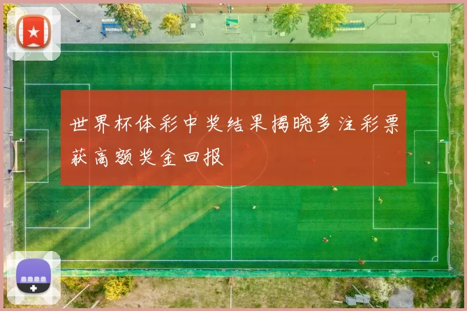 世界杯体彩中奖结果揭晓多注彩票获高额奖金回报